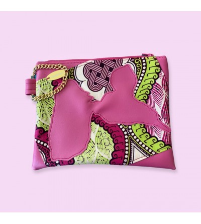 pochette guadeloupe rose