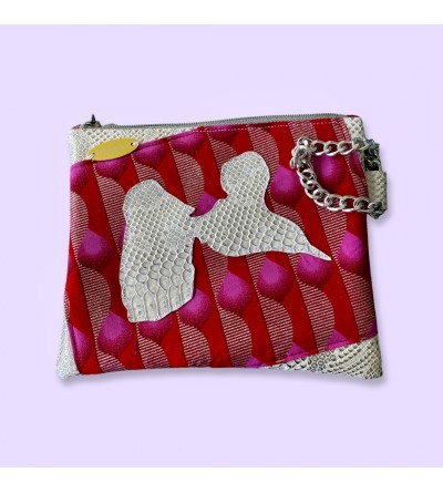 pochette guadeloupe red