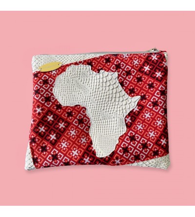 pochette africa red