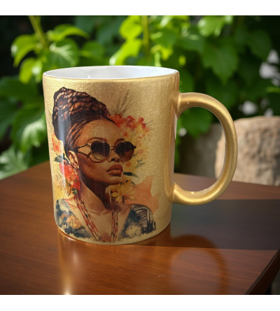 mug femme fière