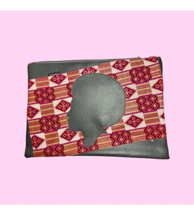 Pochette XXL Afro Rose